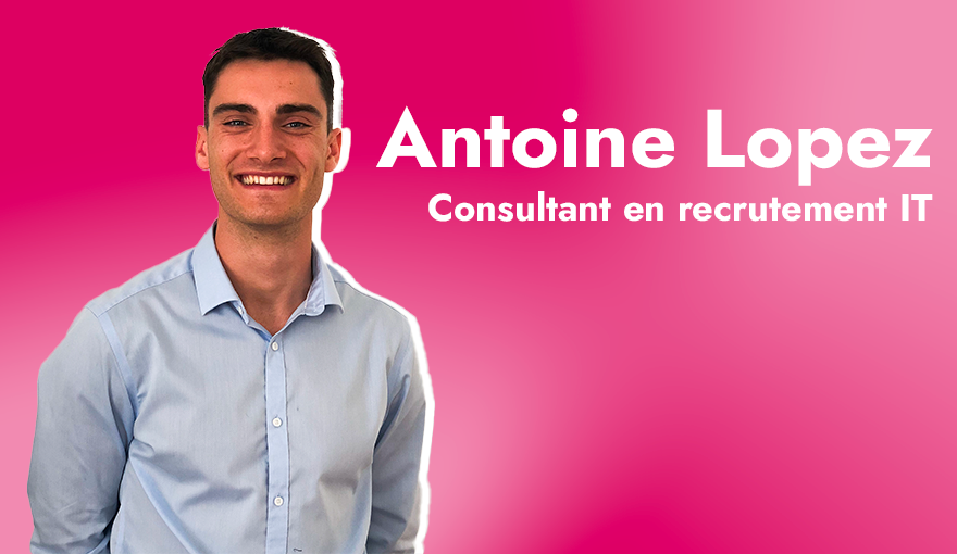 Antoine Lopez, nouveau consultant en recrutement chez externatic